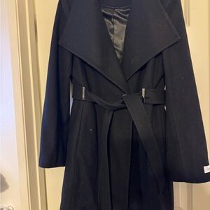 Calvin Klein Black Trench Coat